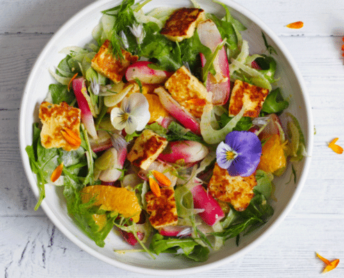 Cuisiner avec les fleurs