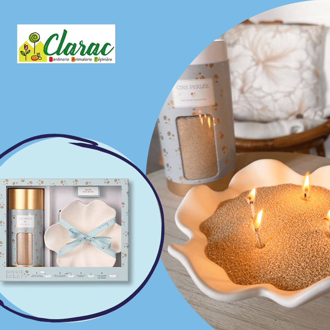 Bougie perlée de cire : la nouvelle tendance déco et bien-être