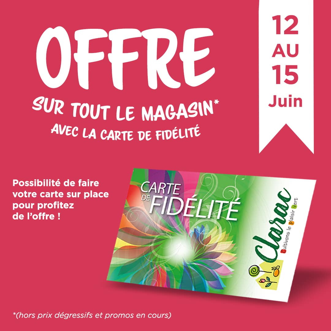 Offre fidélité