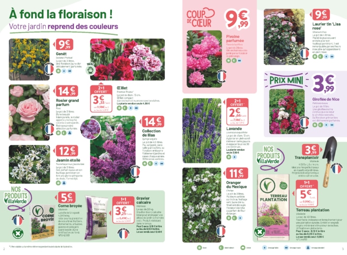 Le printemps arrive : Catalogue à petit prix Le printemps arrive : Catalogue à petit prix