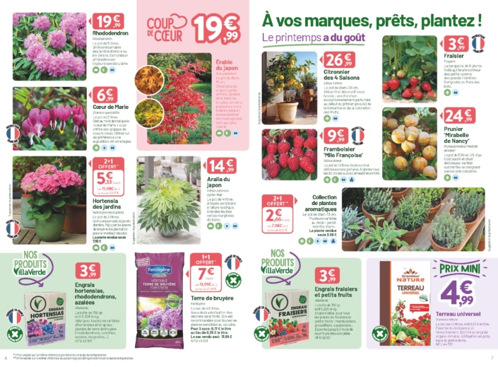 Le printemps arrive : Catalogue à petit prix Le printemps arrive : Catalogue à petit prix